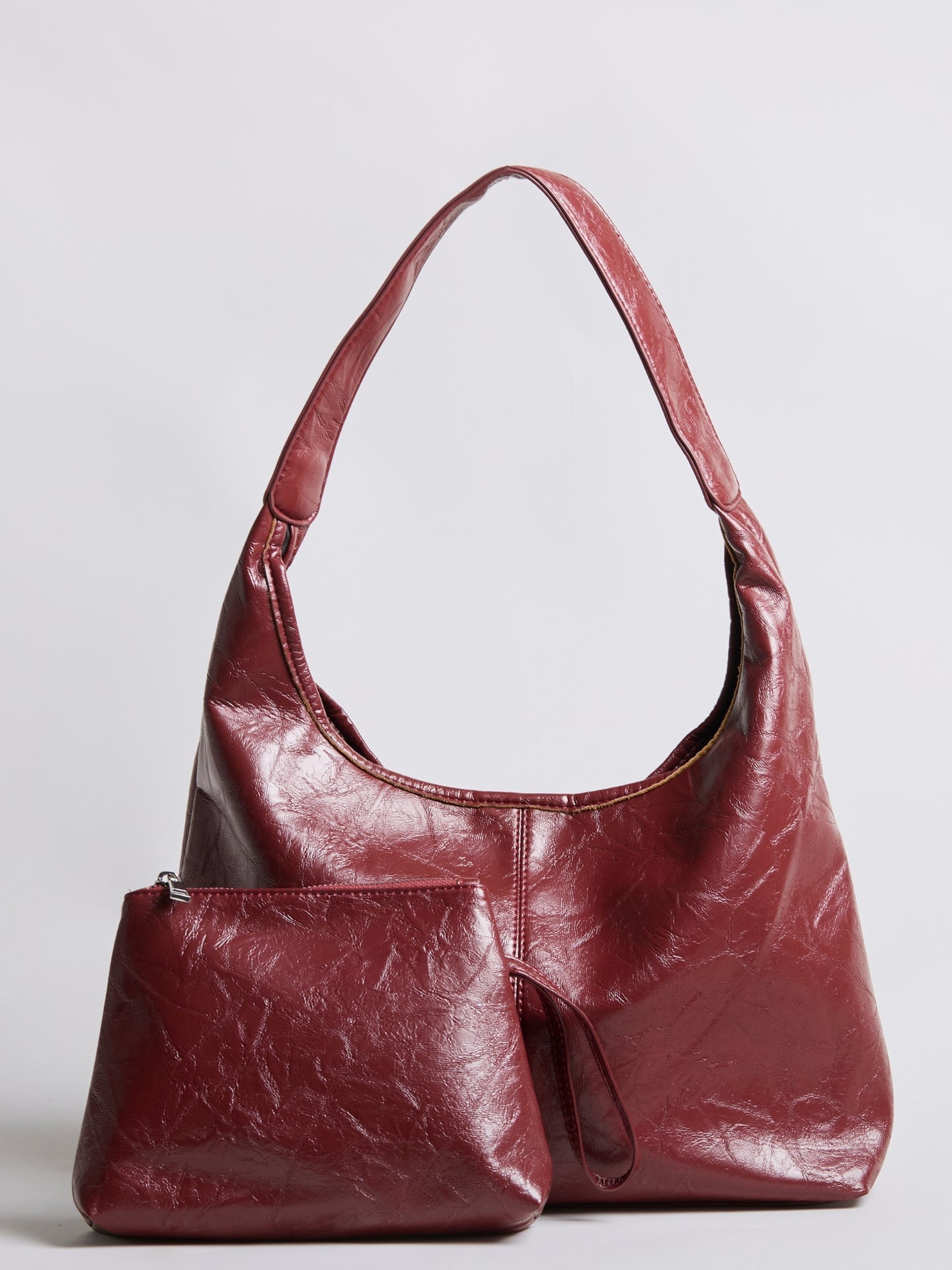 Borsa Tote Donna in Ecopelle Stile Vintage Capiente