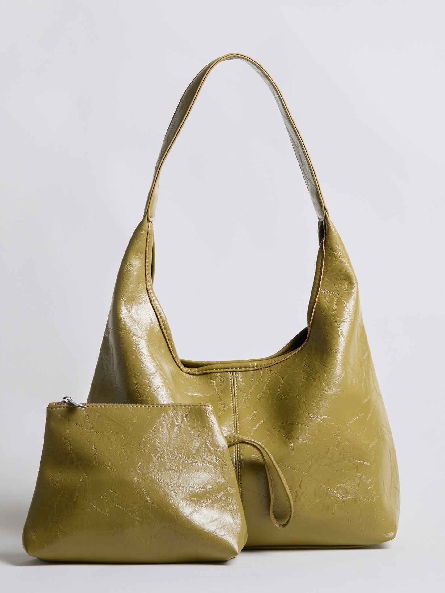 Borsa Tote Donna in Ecopelle Stile Vintage Capiente