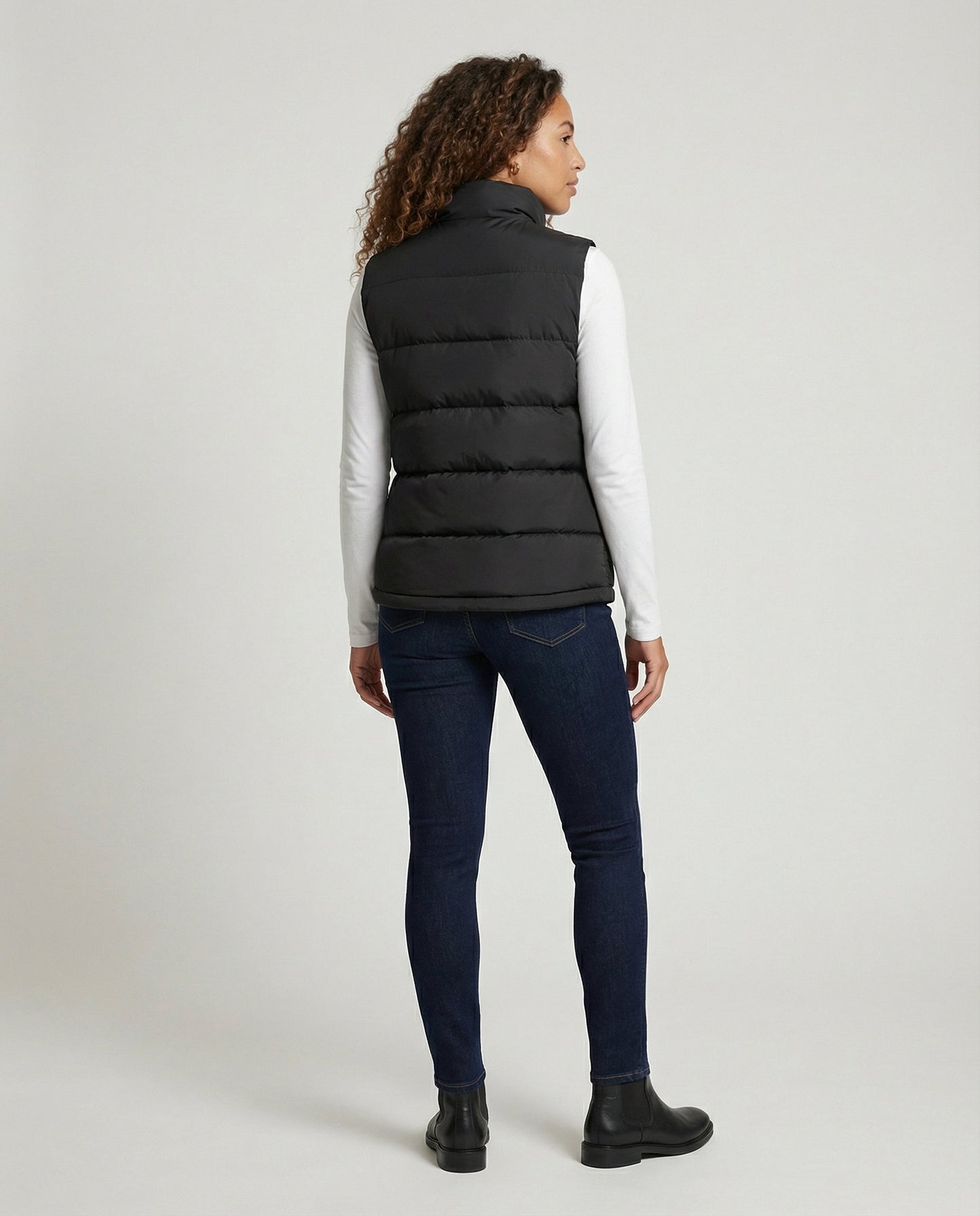 Gilet Donna Imbottito Stile Casual