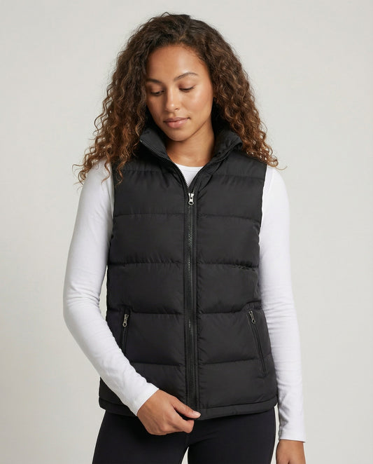Gilet Donna Imbottito Stile Casual - Brentozzi