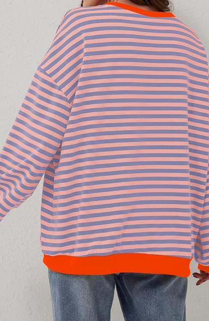 Maglione Donna Oversize in Maglia Comoda Stile Classico