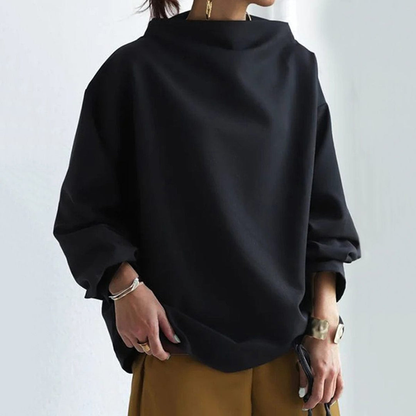 Maglione Oversize Donna Collo Alto