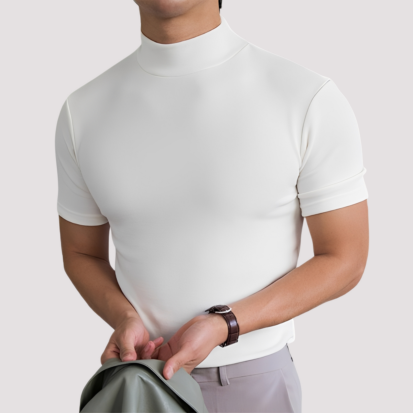 T-shirt Uomo Casual Vestibilità Slim