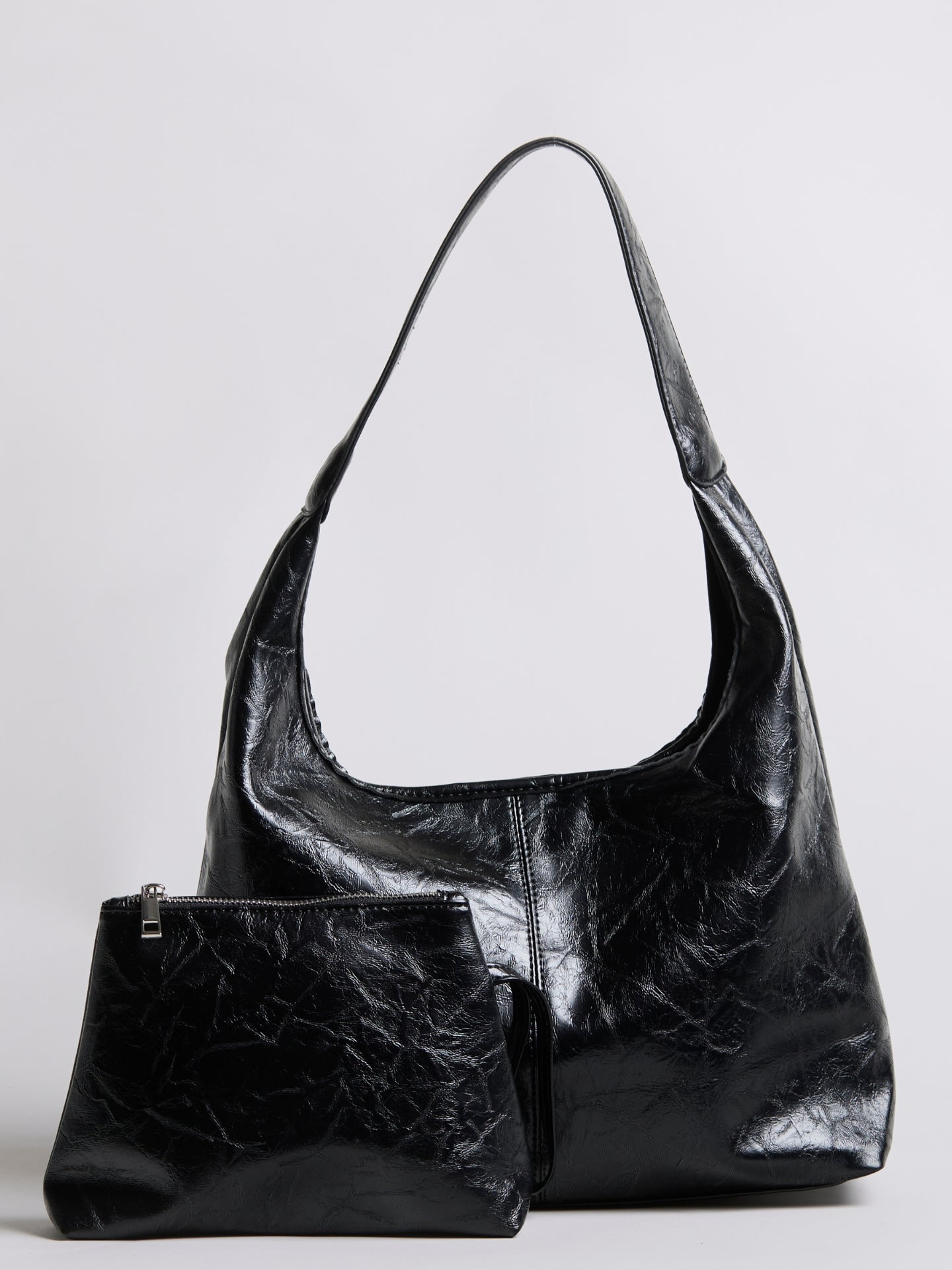 Borsa Tote Donna in Ecopelle Stile Vintage Capiente