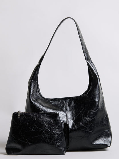 Borsa Tote Donna in Ecopelle Stile Vintage Capiente