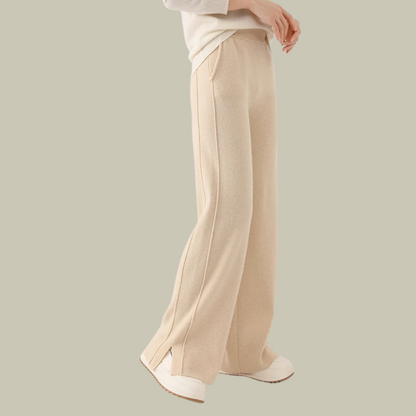 Pantaloni Donna in Maglia Vestibilità Comoda