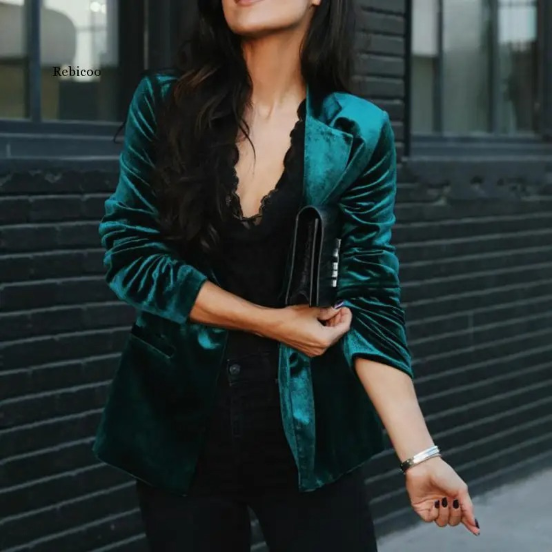 Blazer Donna per Ufficio Taglio Classico Versatile
