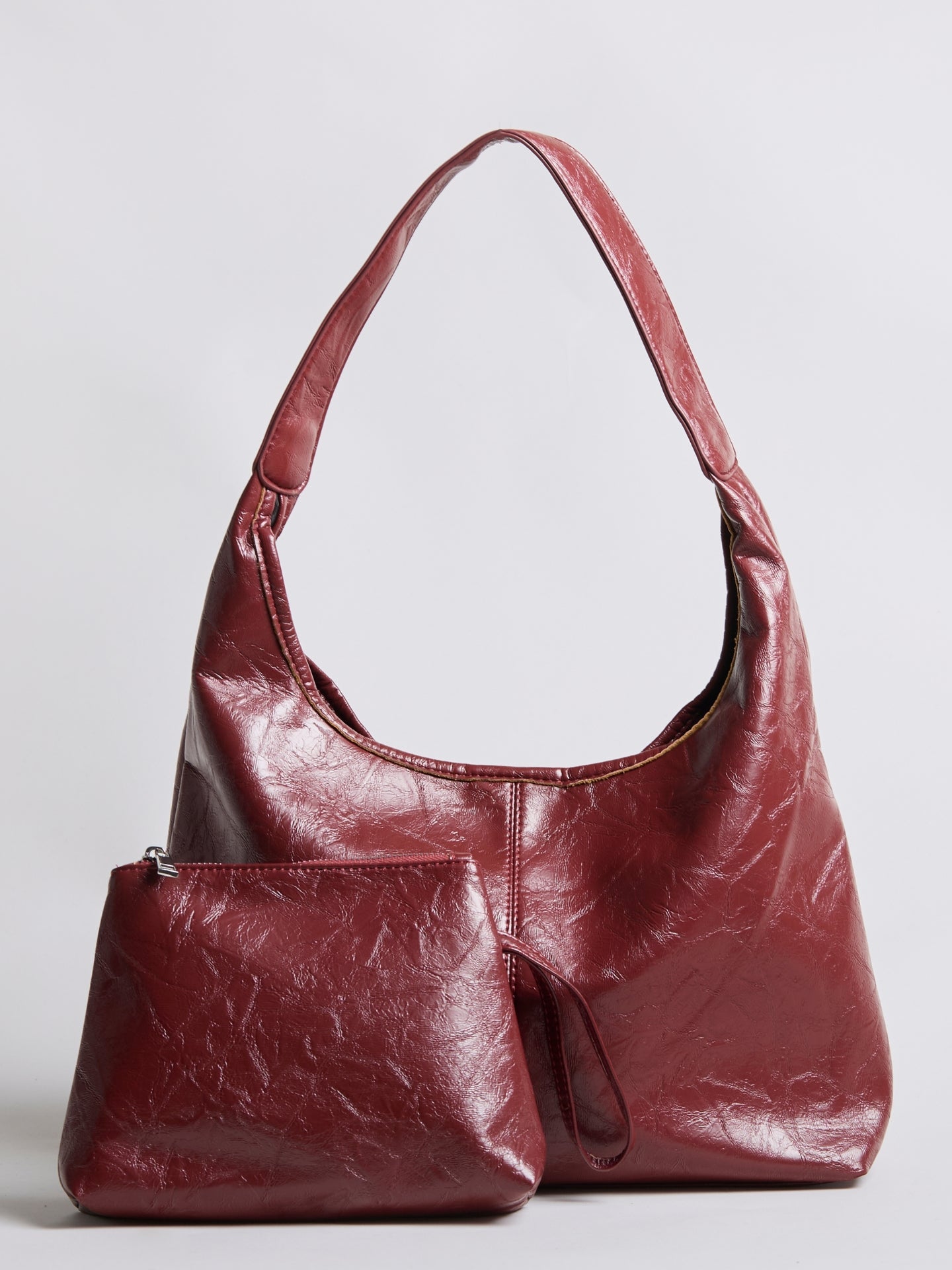 Borsa Tote Donna in Ecopelle Stile Vintage Capiente