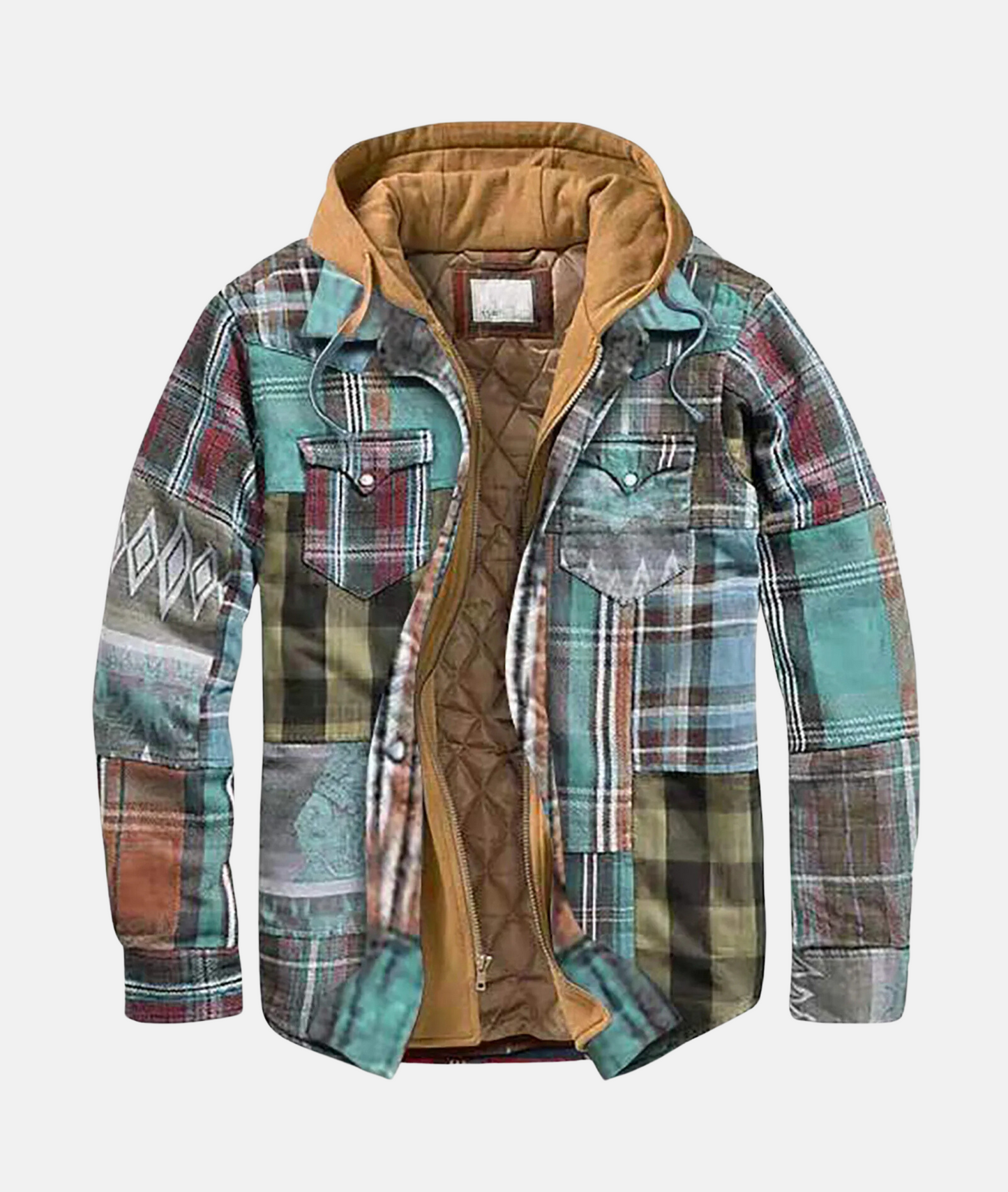 Camicia Uomo in Flanella a Quadri Regular Fit