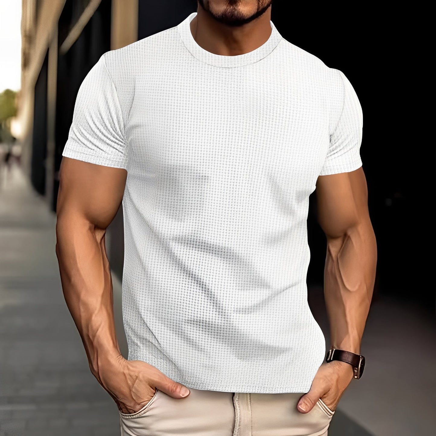 Camicia Uomo Slim Fit Stile Casual - Brentozzi