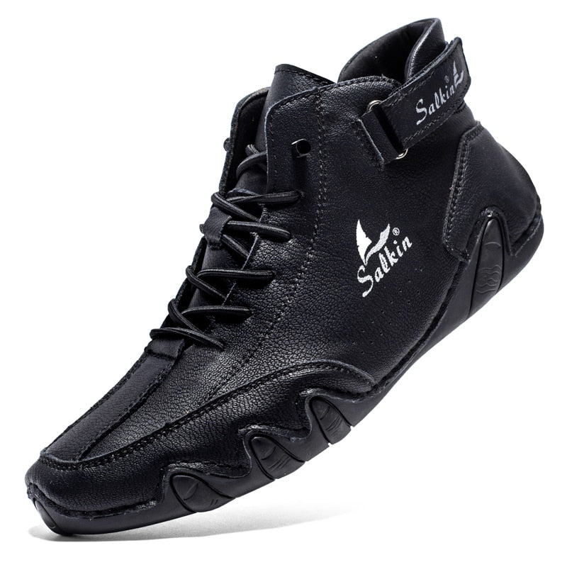 Scarpe Ortopediche Uomo in Pelle Comfort e Supporto Ergonomico