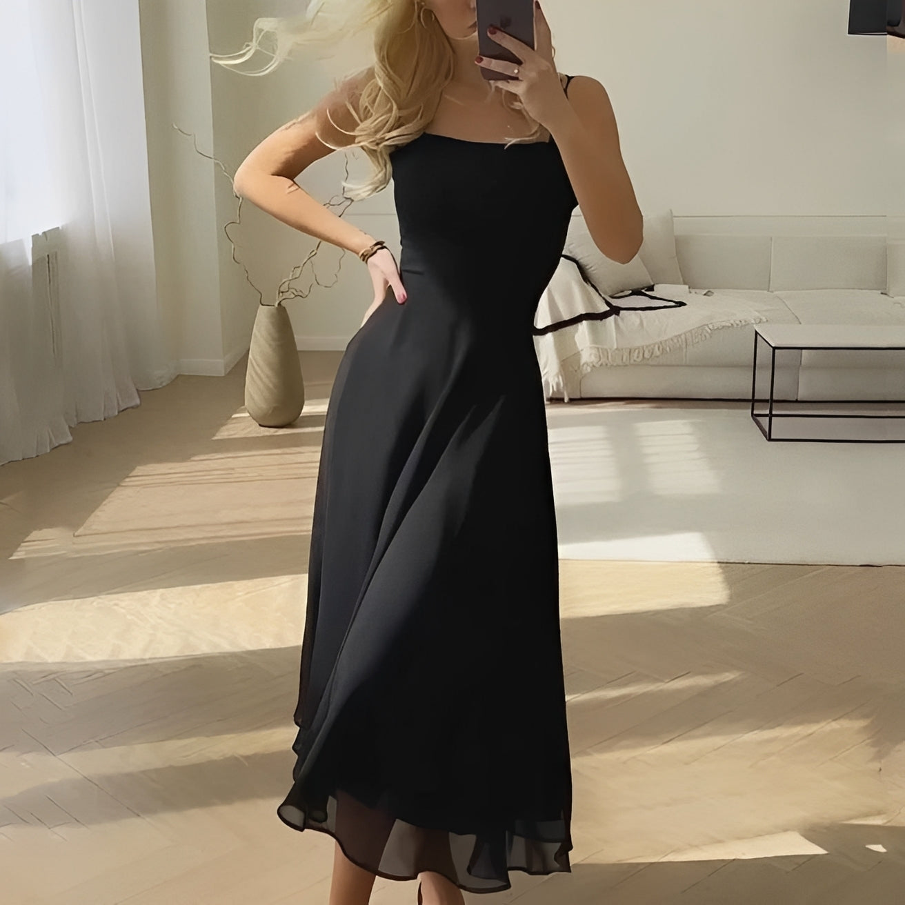 Abito Smanicato Donna Stile Casual