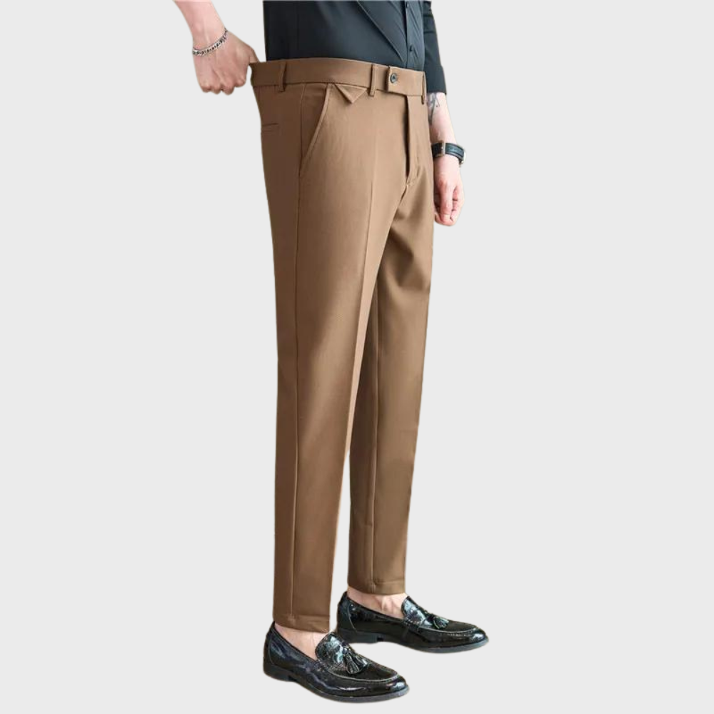 Pantaloni Uomo Slim Fit Eleganti