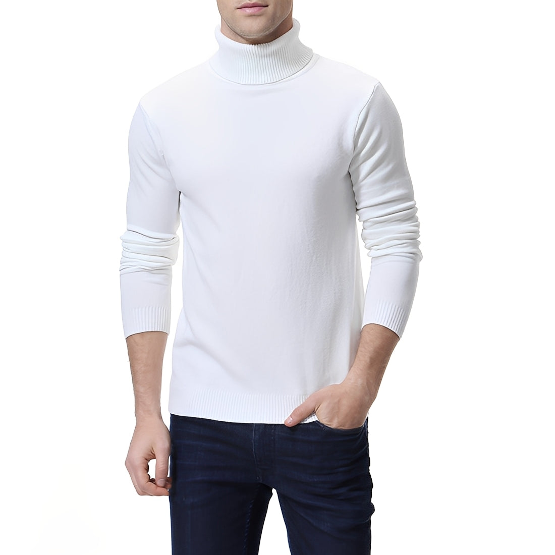 Maglione Dolcevita Donna Slim Fit
