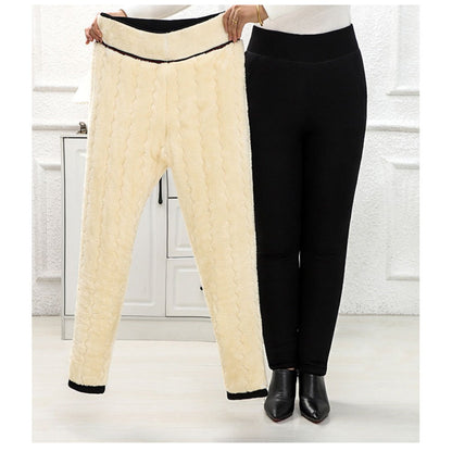 Leggings Donna Invernali con Fodera in Pile Caldi