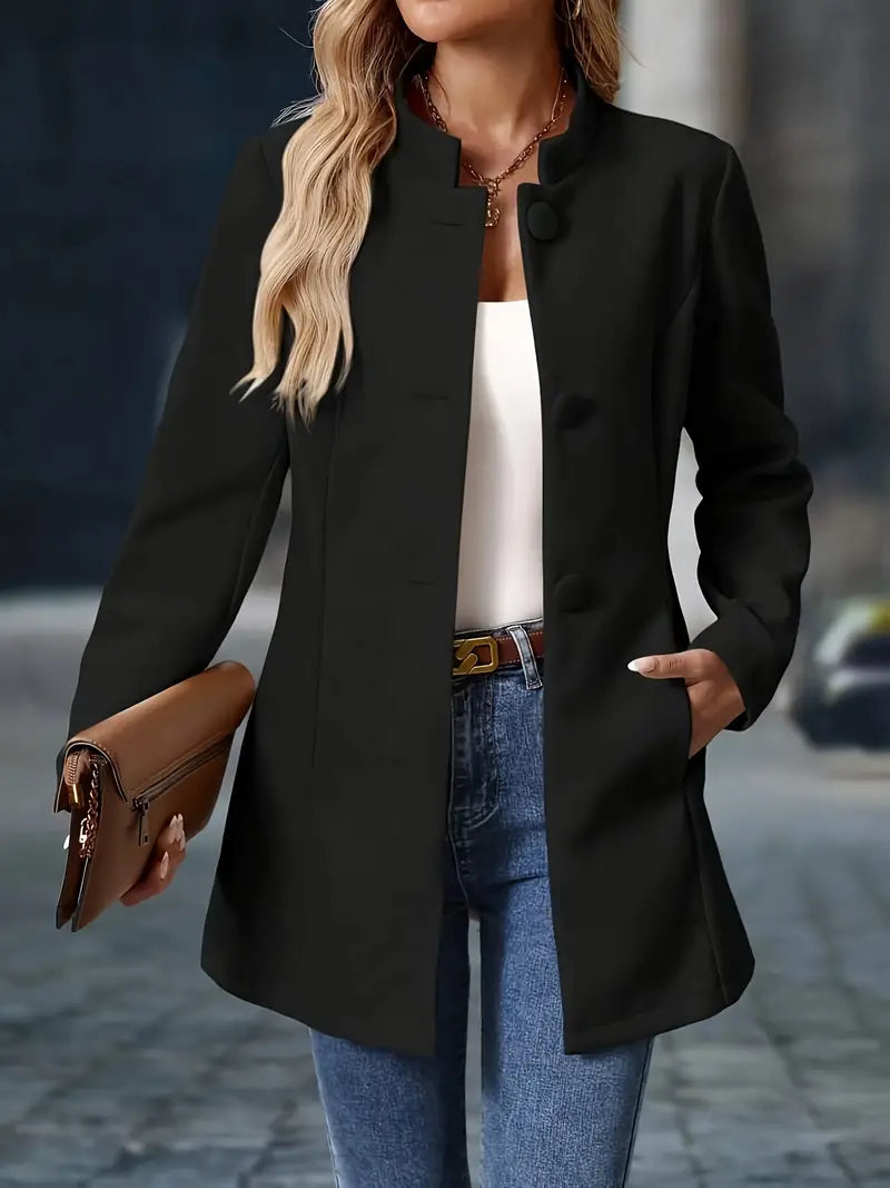 Blazer Donna Monopetto Stile Classico
