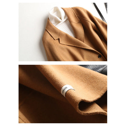 Cappotto Donna Lana Doppiopetto Classico