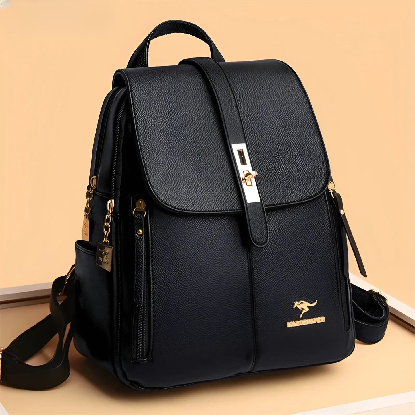 Zaino Unisex in Ecopelle Vegana Stile Casual Resistente