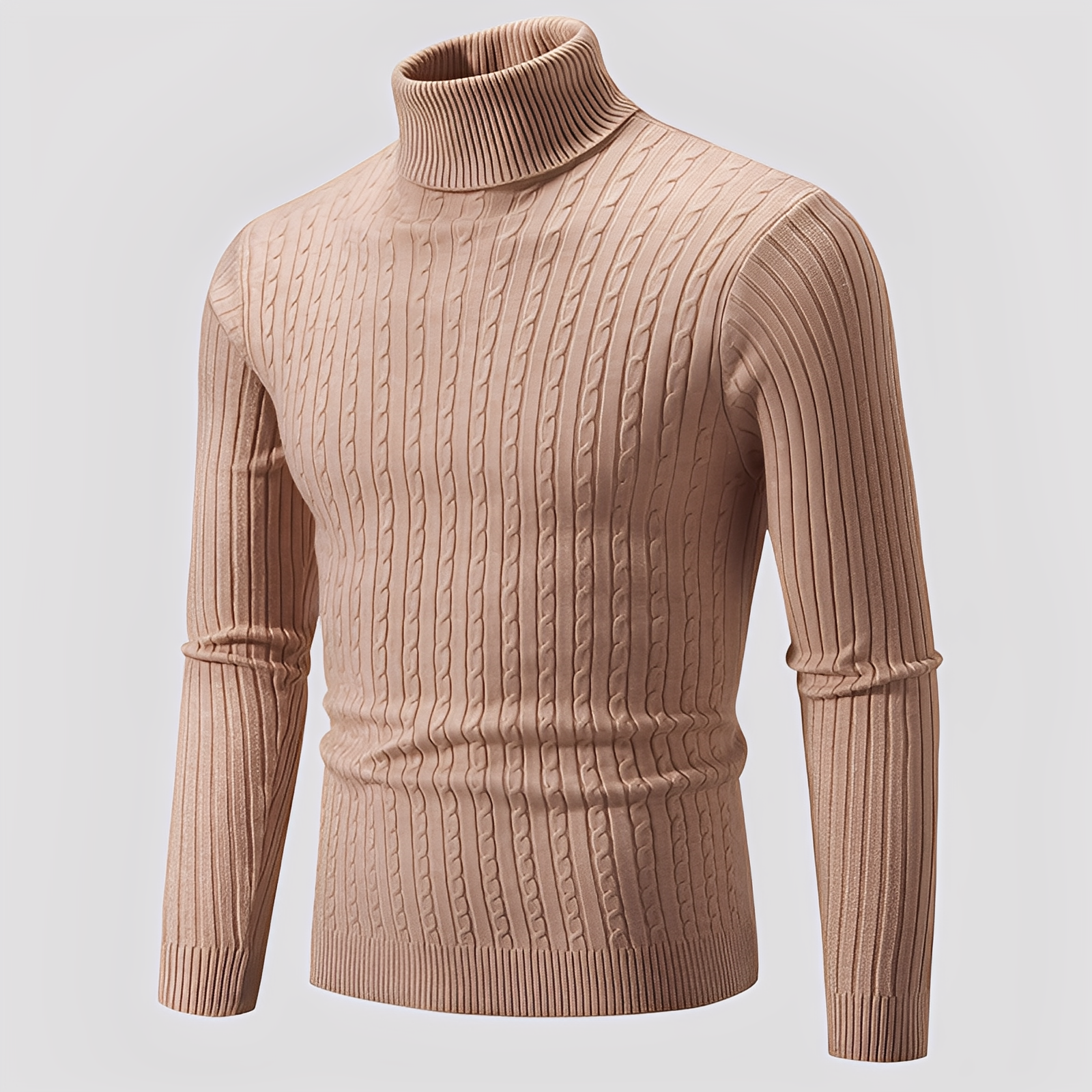 Maglione Uomo Collo Alto Moderno - Brentozzi