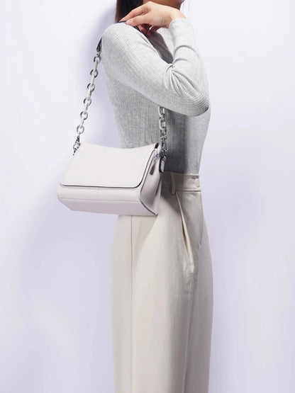 Borsa a Spalla Donna in Pelle Morbida Elegante