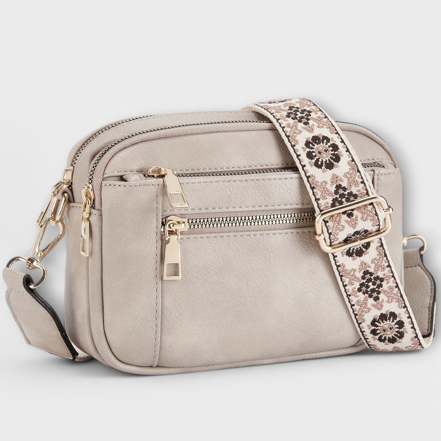 Borsa Tracolla Donna Design Compatto Cinturino Regolabile