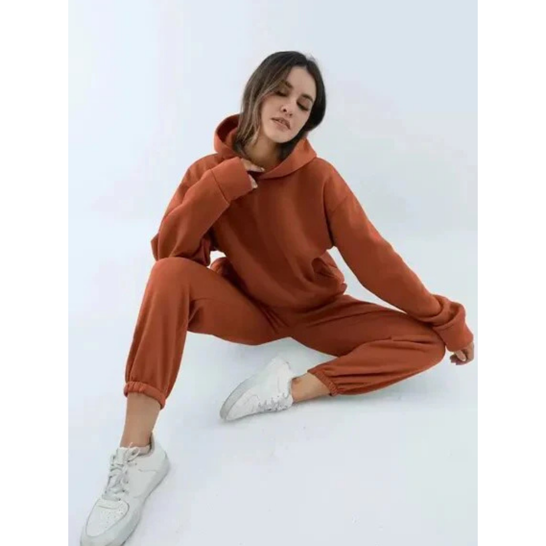 Completo Sportivo Donna Due Pezzi Oversize Casual