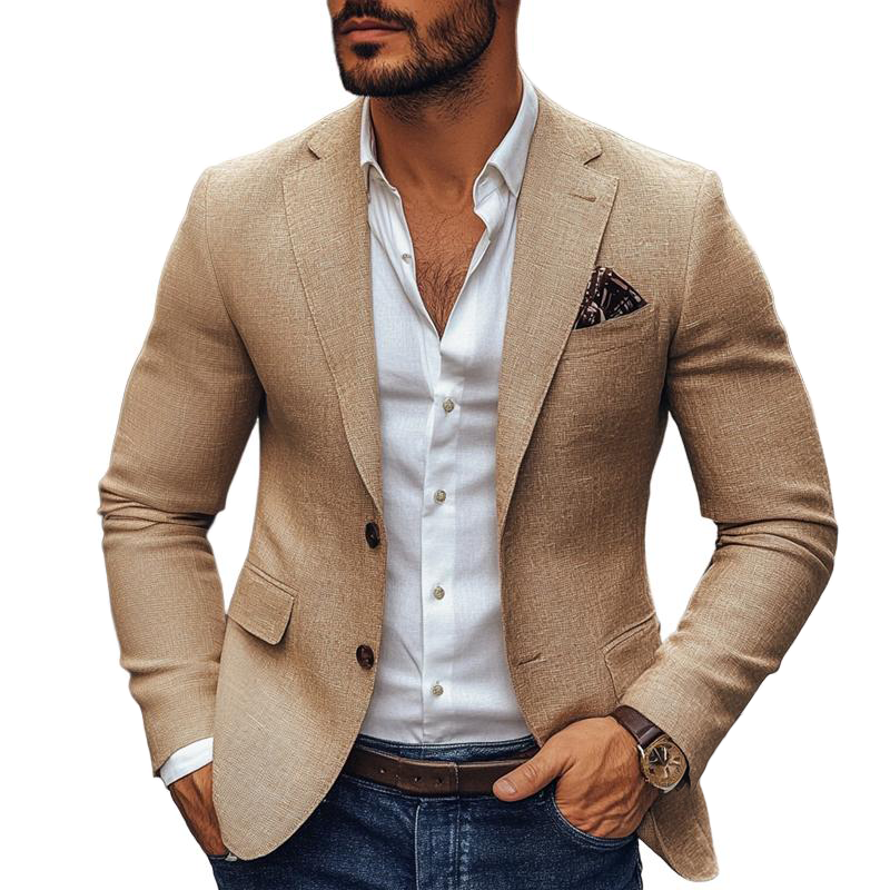 Blazer Uomo Classico Doppio Bottone Slim Fit - Brentozzi