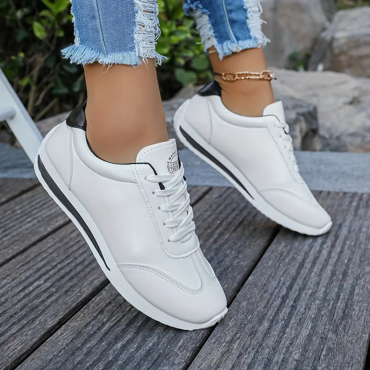 Sneaker Donna Comode Tessuto Traspirante