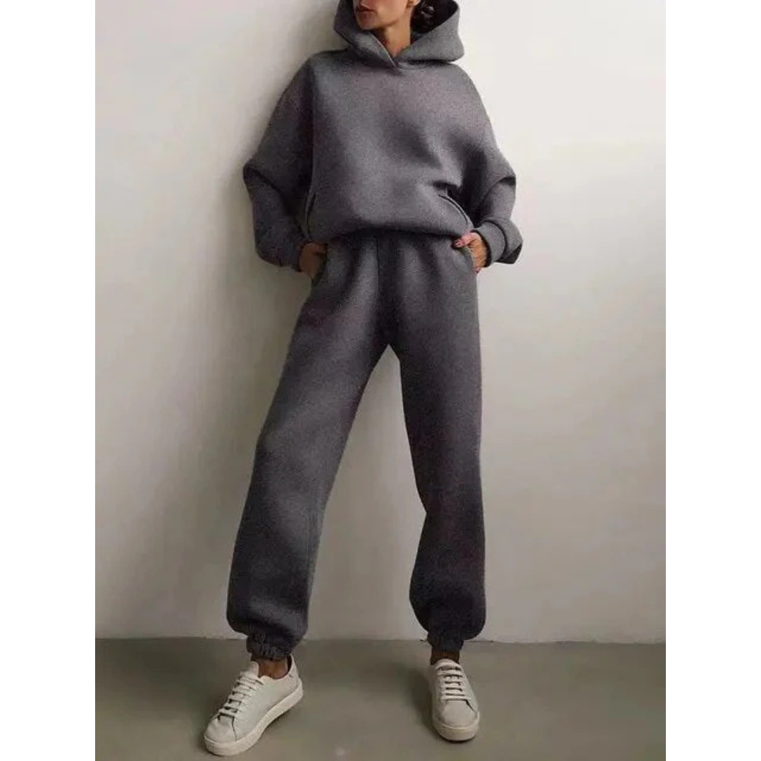 Completo Sportivo Donna Due Pezzi Oversize Casual
