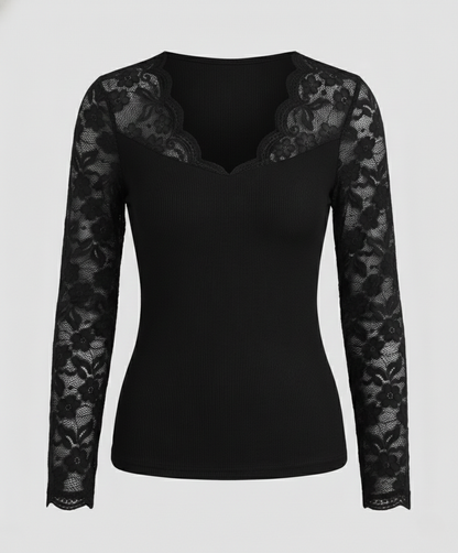 Body Donna in Pizzo Elegante Slim Fit