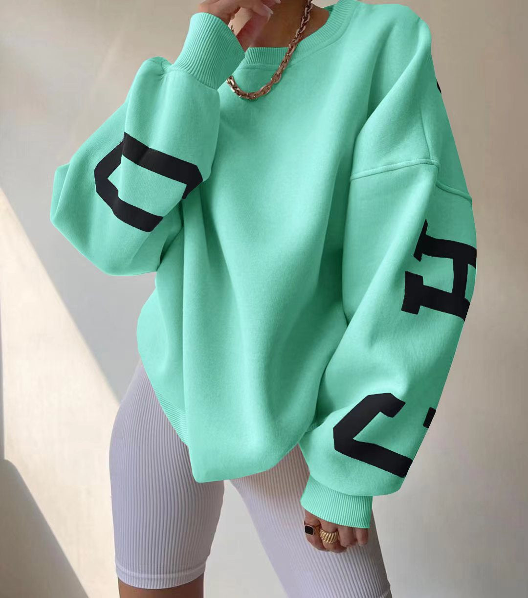 Maglione Donna Vestibilità Ampia Linea Regolare