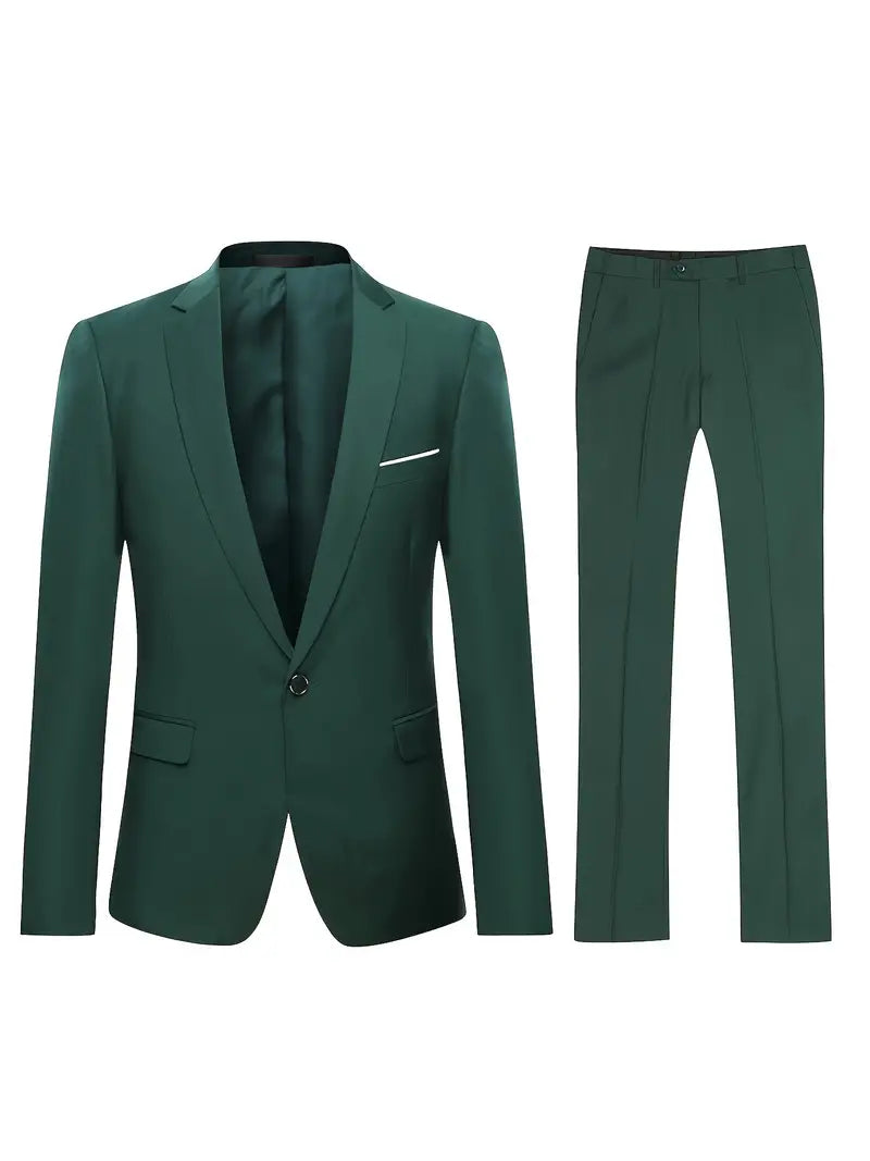 Completo Uomo Blazer e Pantaloni Coordinati Classico