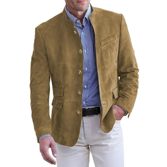 Cappotto Uomo Classico Tessuto Raffinato Versatile - Brentozzi