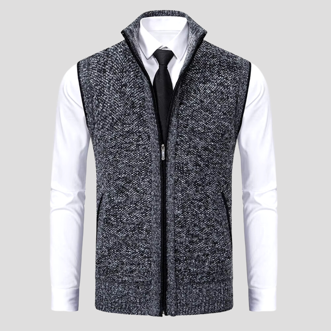 Gilet Uomo Classico Senza Maniche Autunno Inverno
