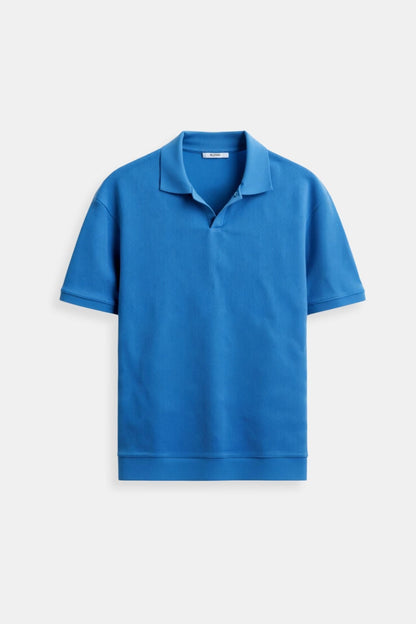Polo Uomo Elegante Classico Vestibilità Regular