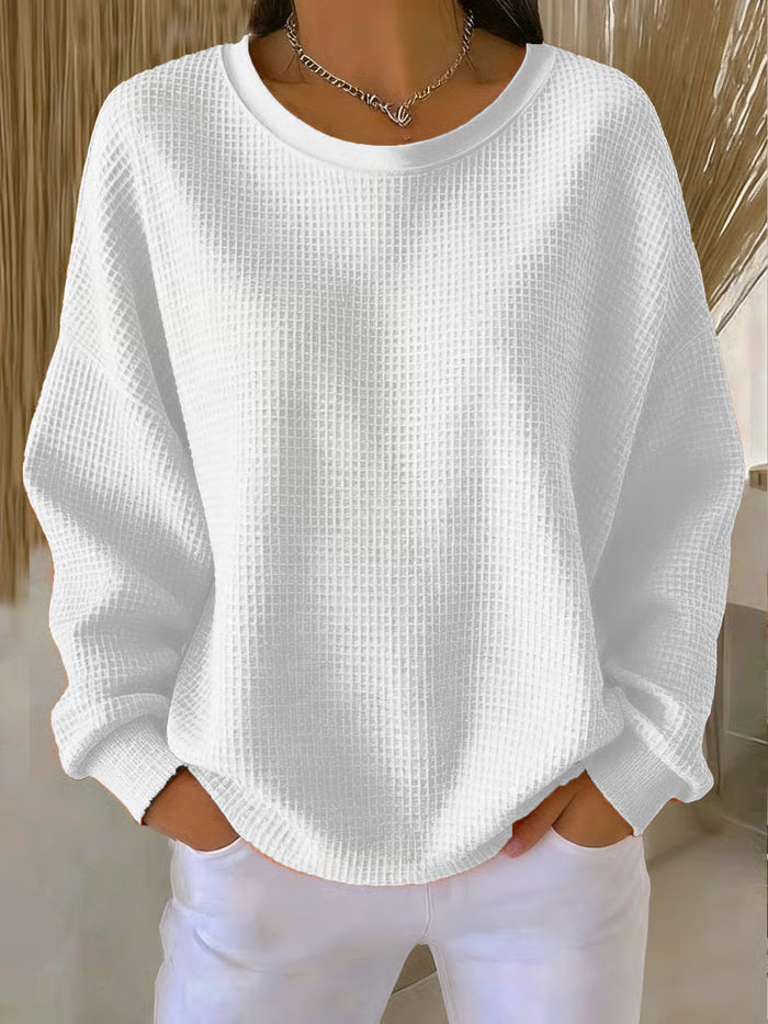 Maglione Donna in Maglia Morbida Girocollo
