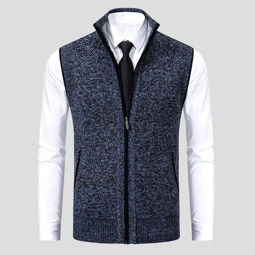 Gilet Uomo Classico Senza Maniche Autunno Inverno