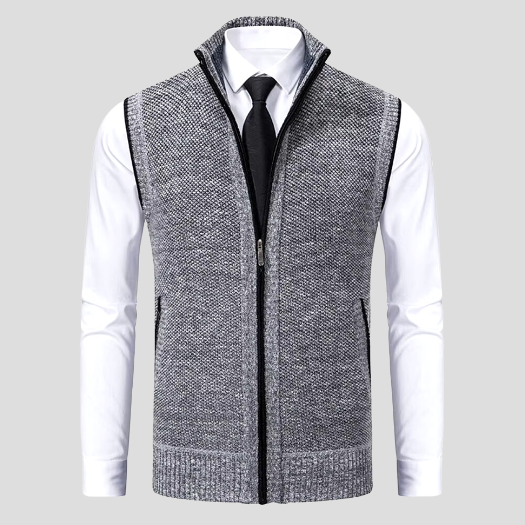 Gilet Uomo Classico Senza Maniche Autunno Inverno