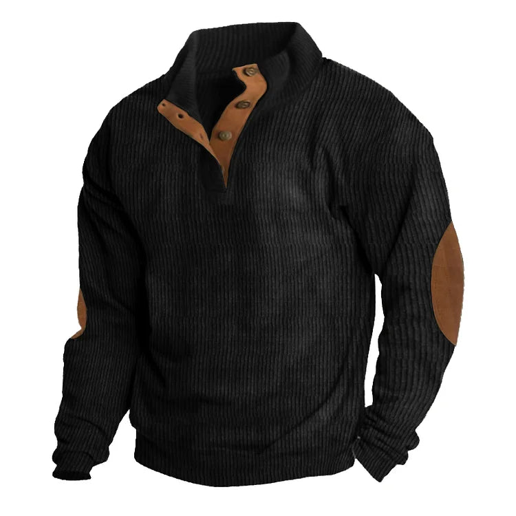 Maglione Uomo Manica Lunga Caldo e Confortevole Autunno Inverno