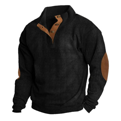 Maglione Uomo Manica Lunga Caldo e Confortevole Autunno Inverno