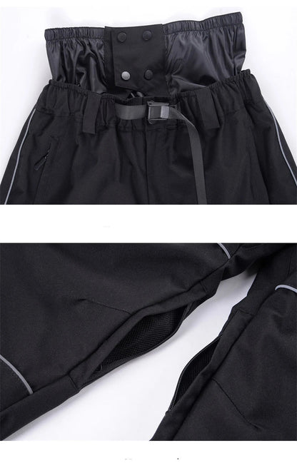 Pantaloni Unisex Tessuto Tecnico Vestibilità Regolare Chiusura