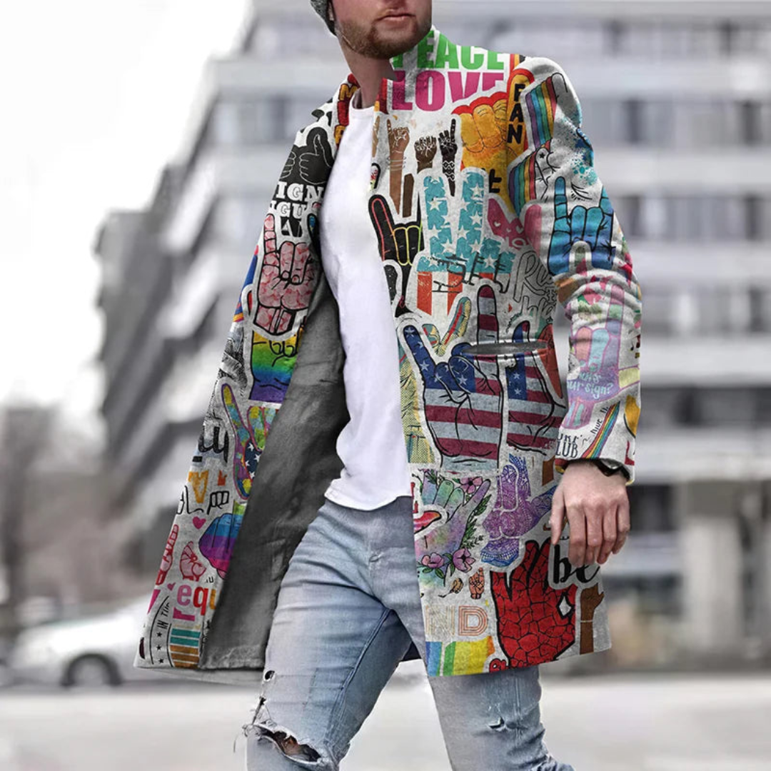 Cappotto Uomo Lungo Stile Classico - Brentozzi