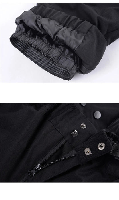 Pantaloni Unisex Tessuto Tecnico Zip Vestibilità Funzionale