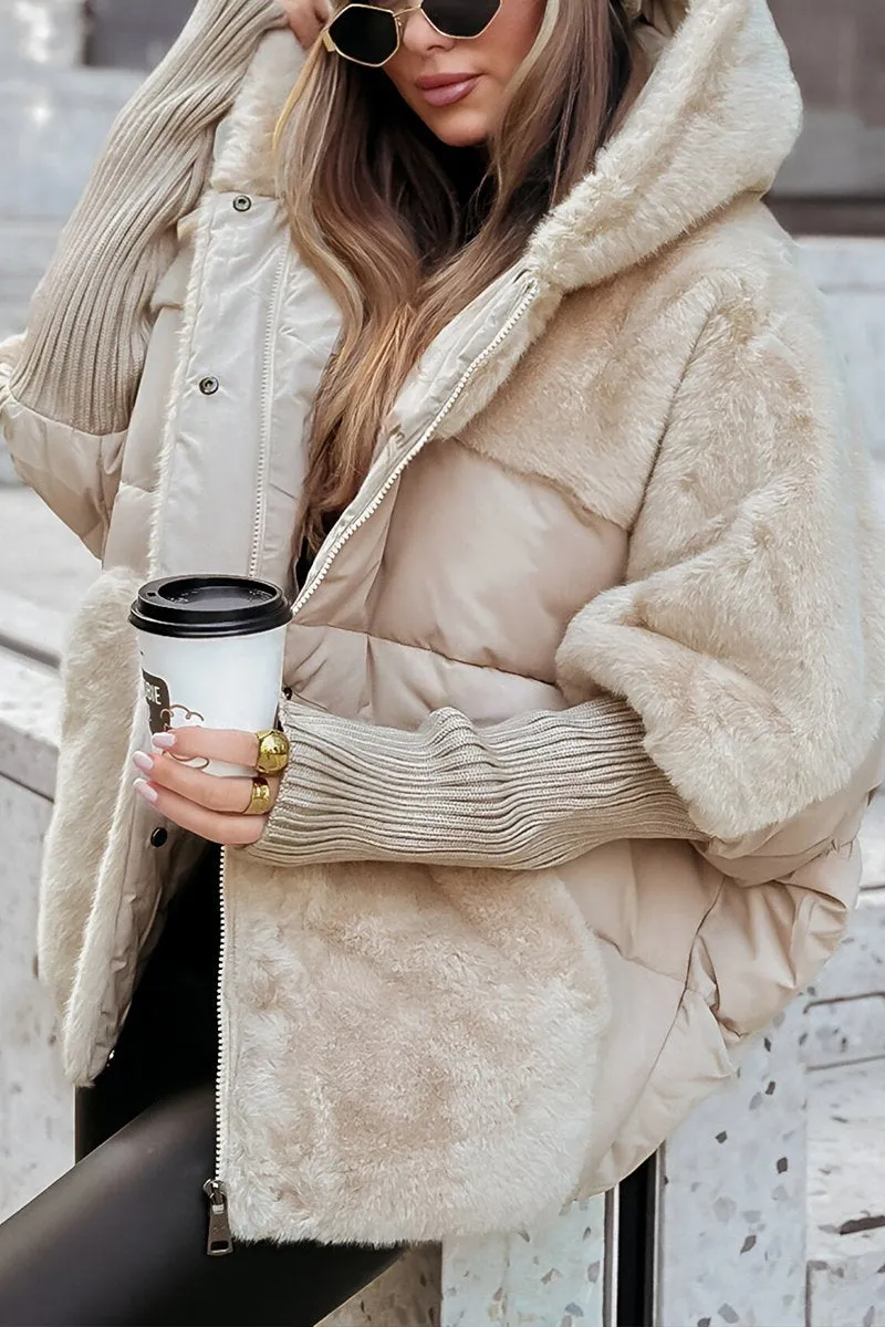 Giacca Bomber Donna con Cappuccio Taglio Moda
