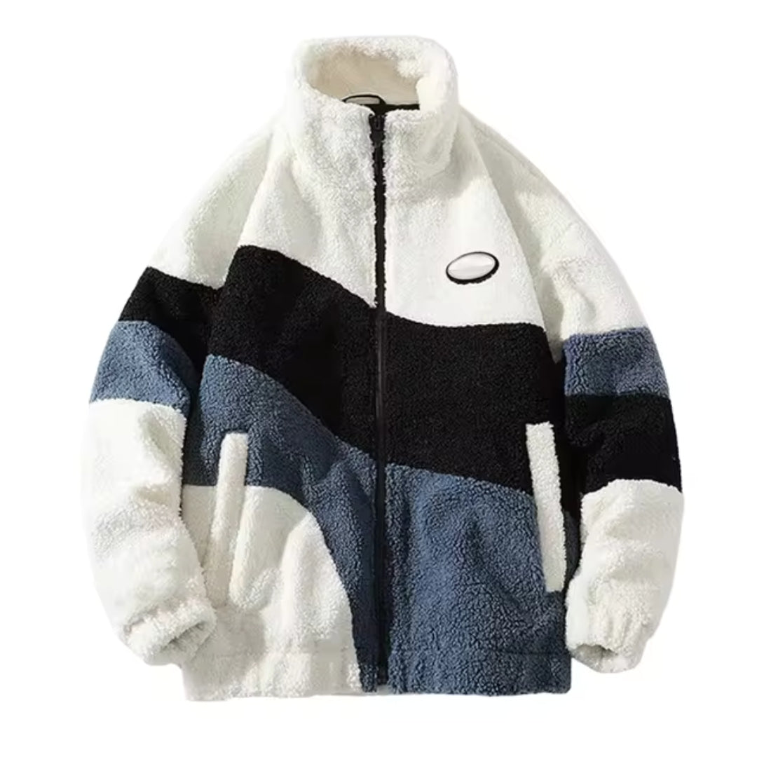 Giacca Uomo Vintage Tessuto Classico Vestibilità Comoda