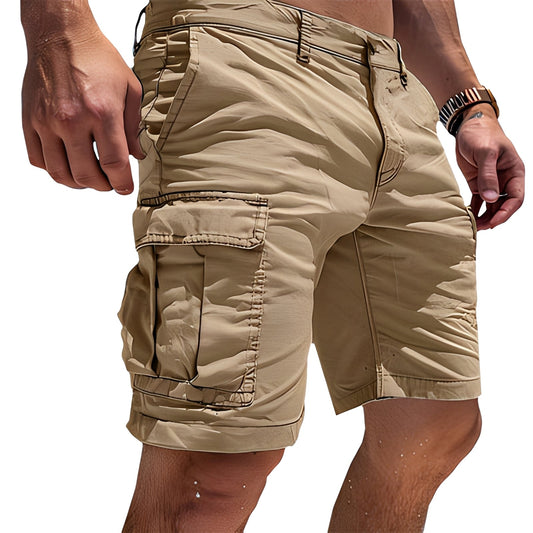 Pantaloni Cargo Uomo Comfort Taglio Corto - Brentozzi