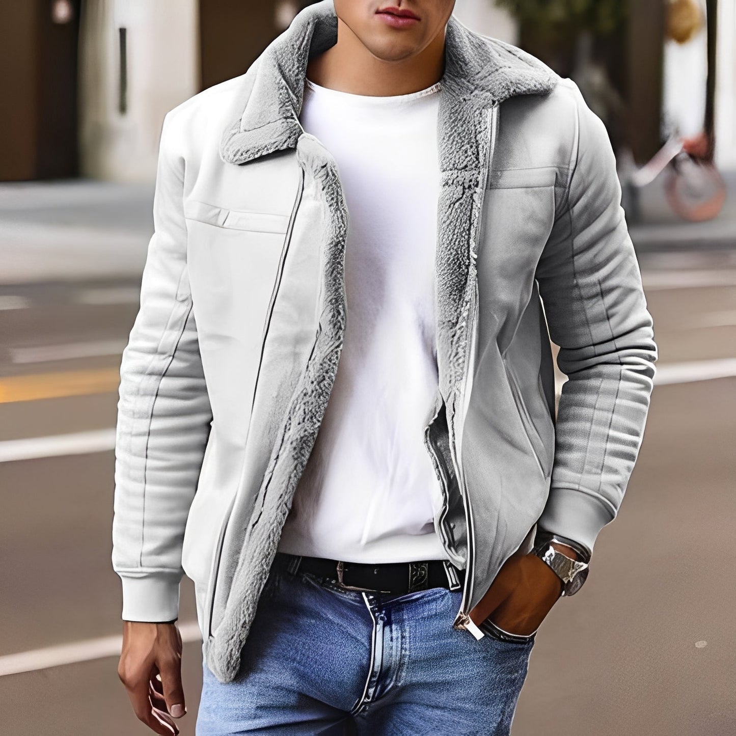 Giacca Uomo Calda Stile Classico - Brentozzi
