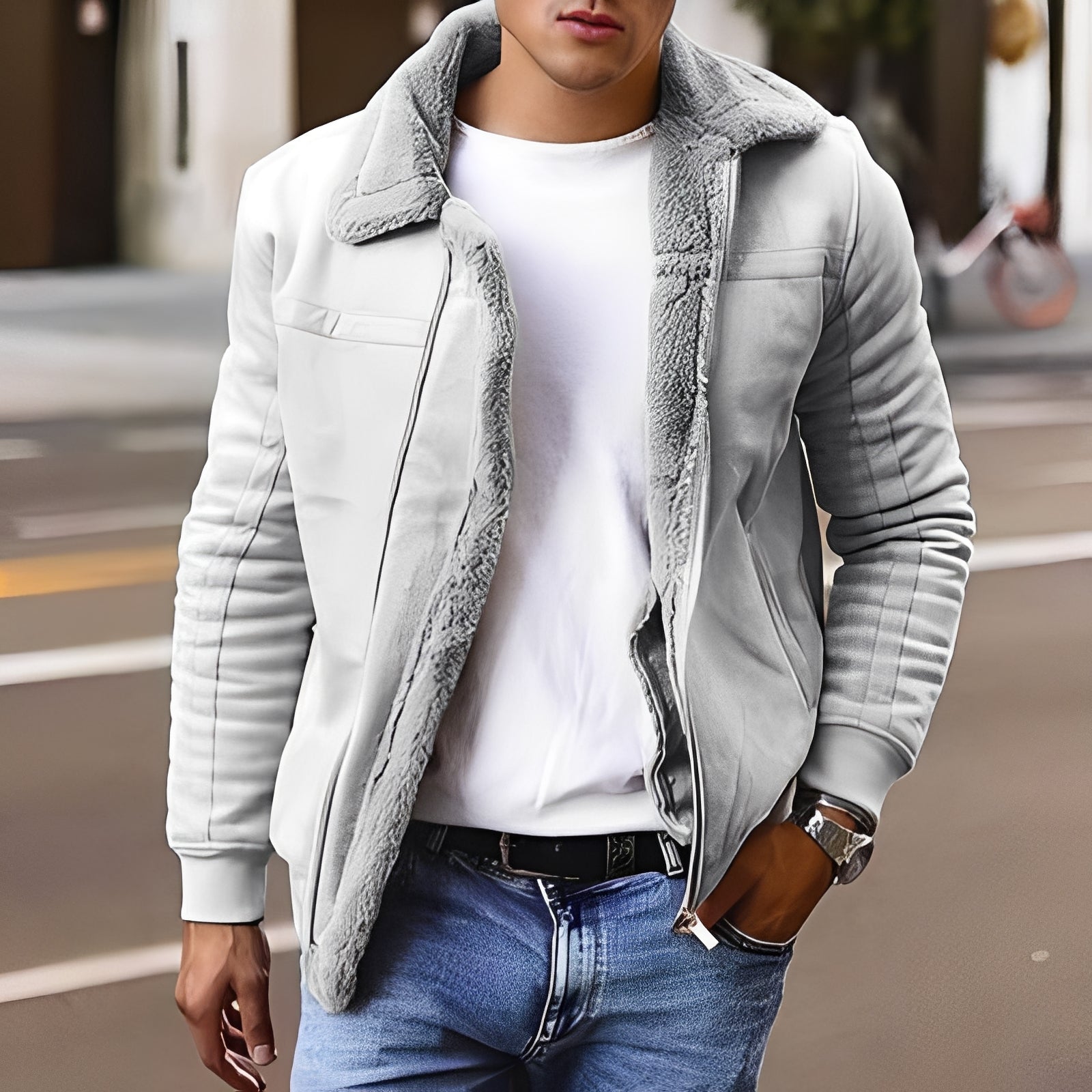 Giacca Uomo Calda Stile Classico - Brentozzi