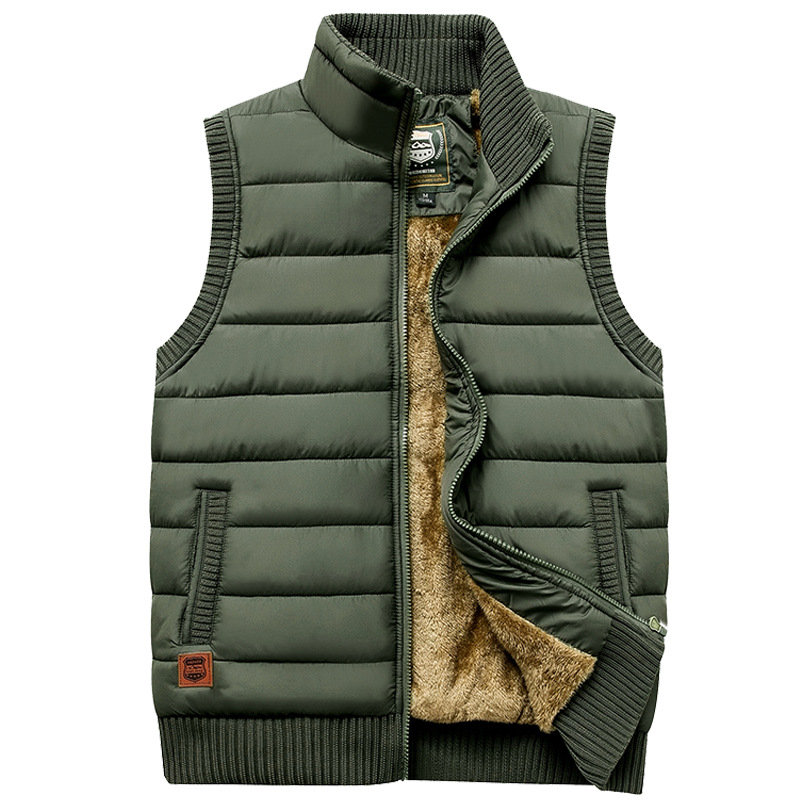 Gilet Uomo in Pile Corto