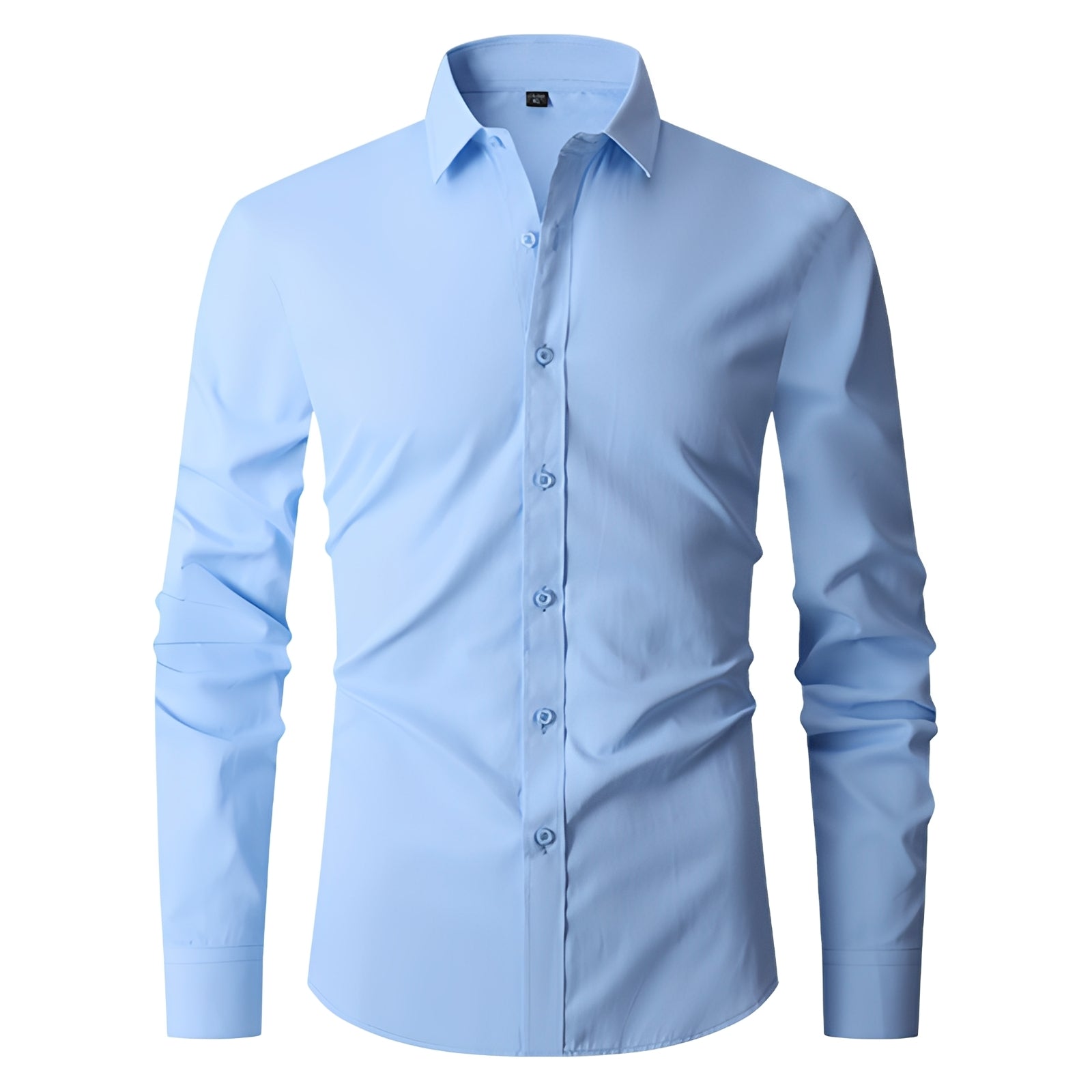 Camicia Uomo Elegante Classica Manica Lunga - Brentozzi